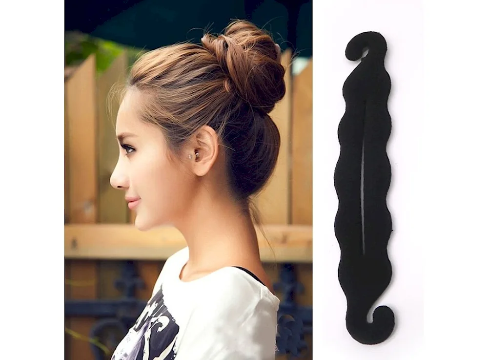 Bouble bagel bobby pin