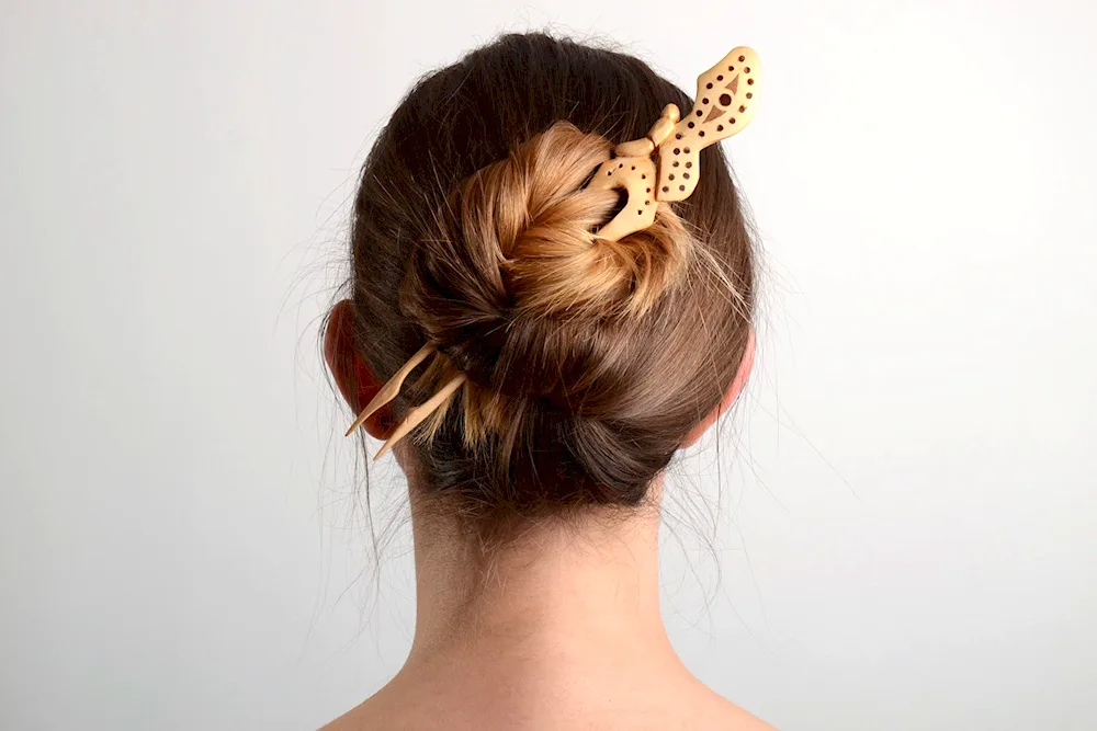 Hairpins for ponytail