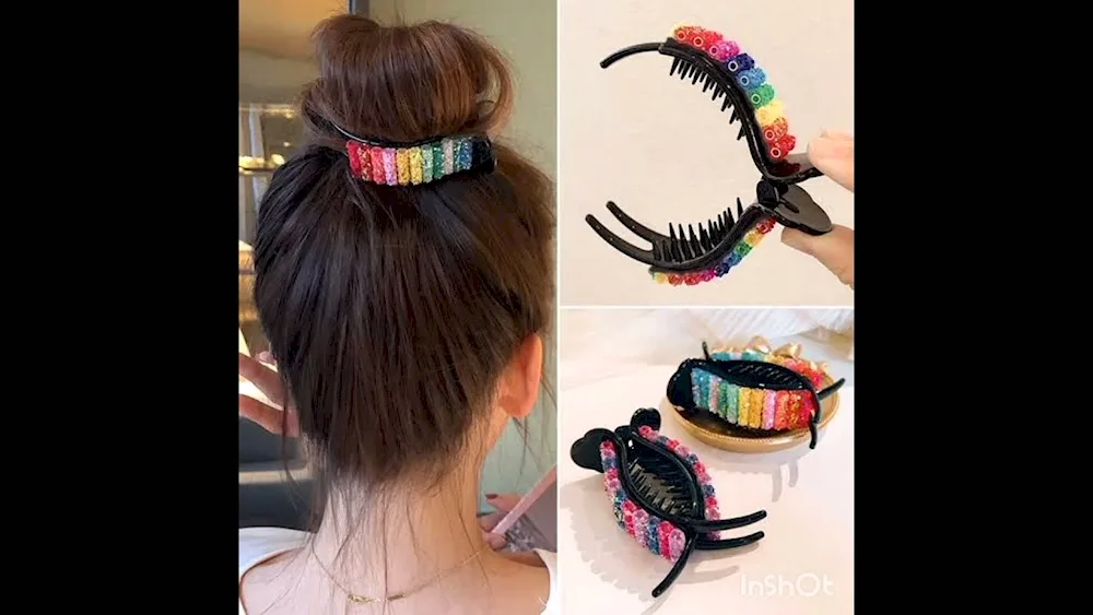 Hairstyles with twister hairpin