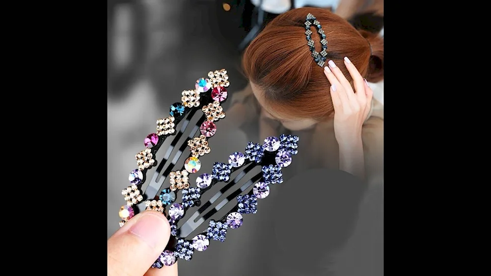 Girl in costume jewellery