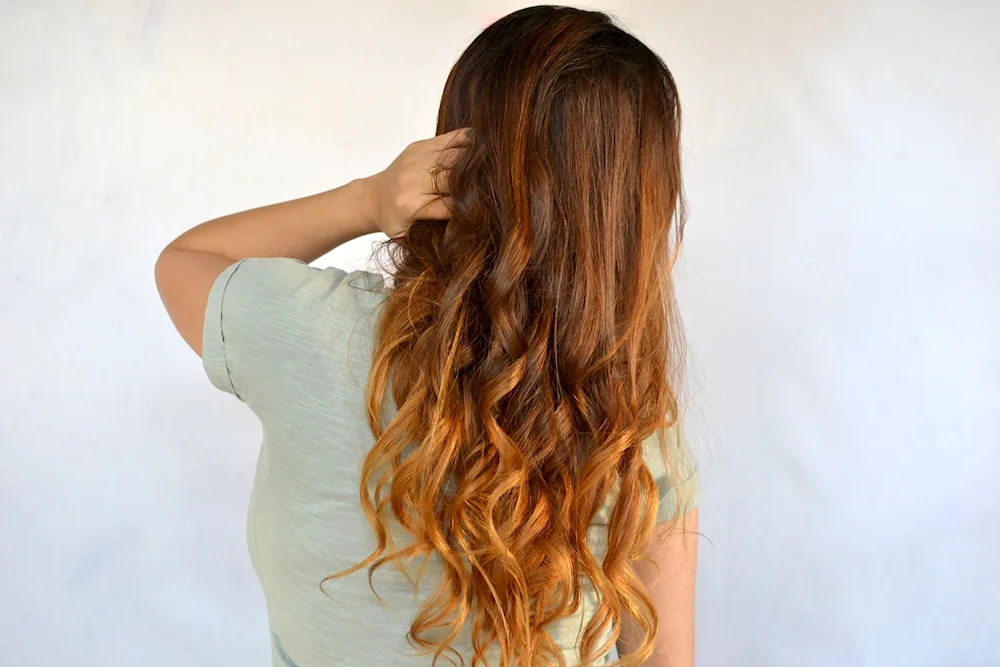 Locks on long hair