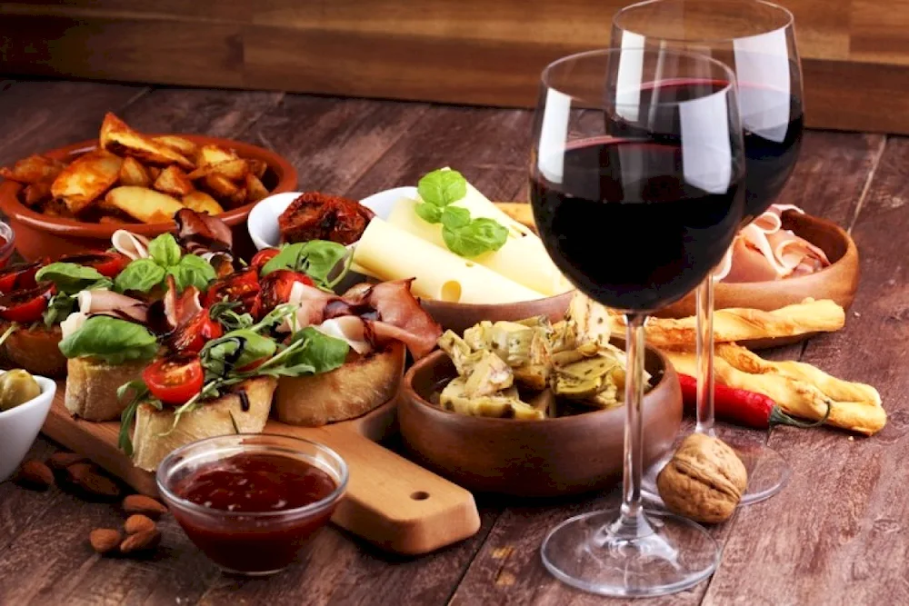 Good food table
