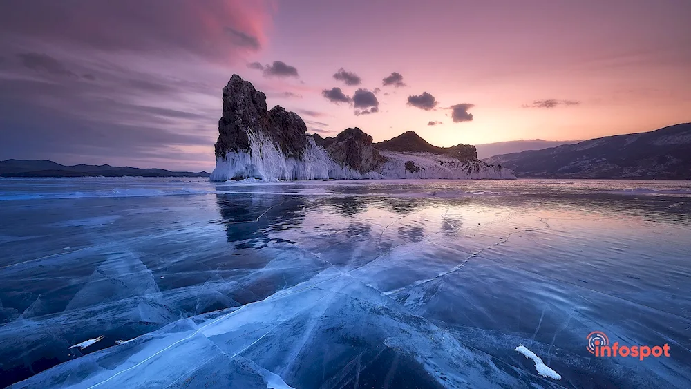 Lake Baikal ice