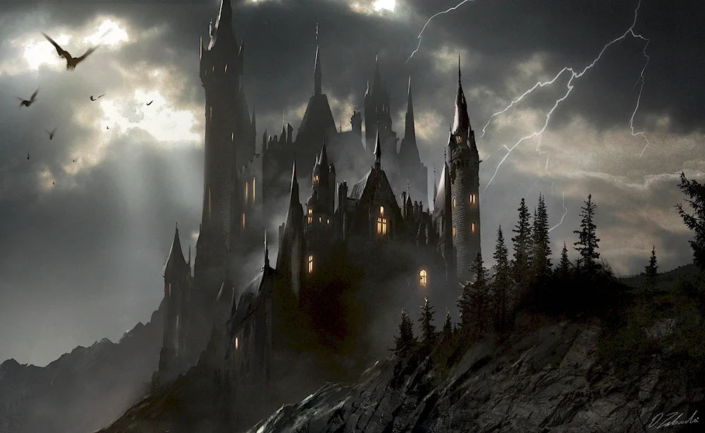 Dracula's Castle in Transylvania