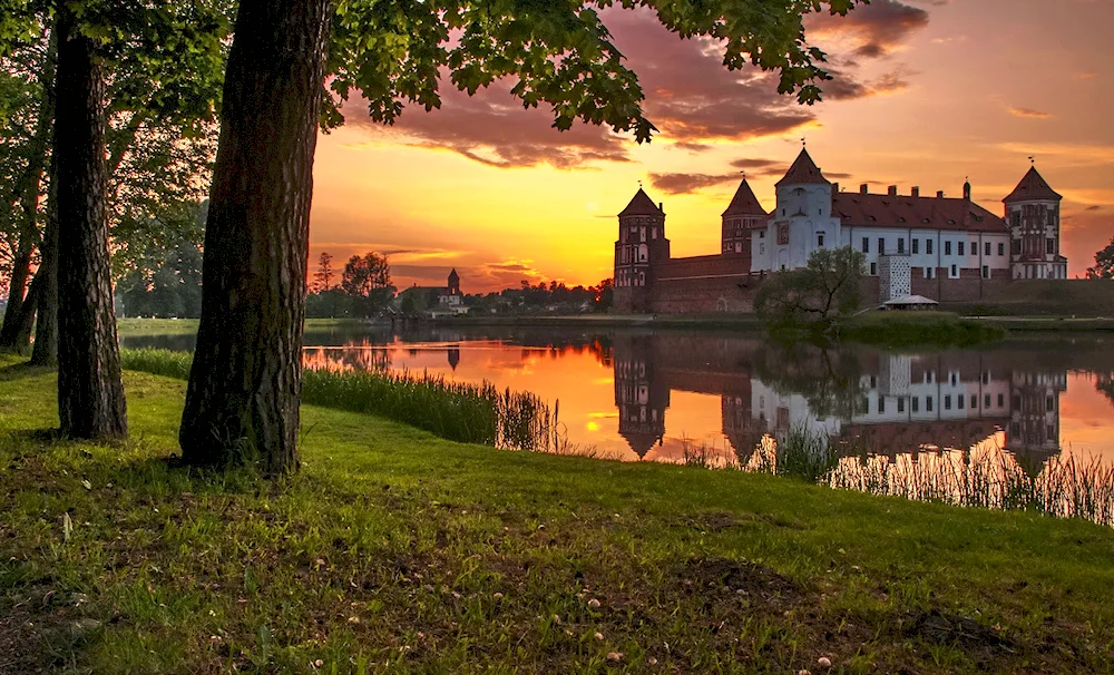 Mir castle in Belarus