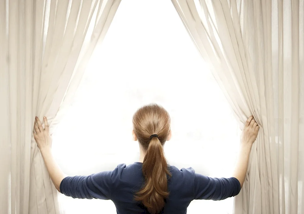 Lilac Curtains