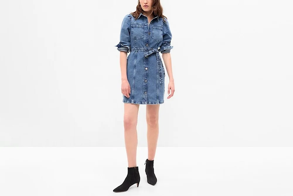 Zara denim dress