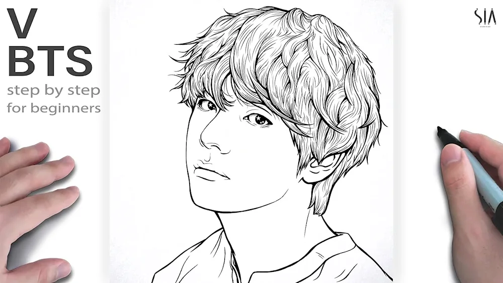 Drawings of BTS