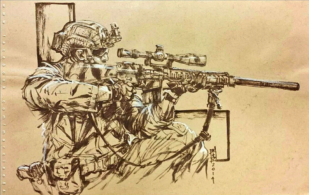 War-themed sketches