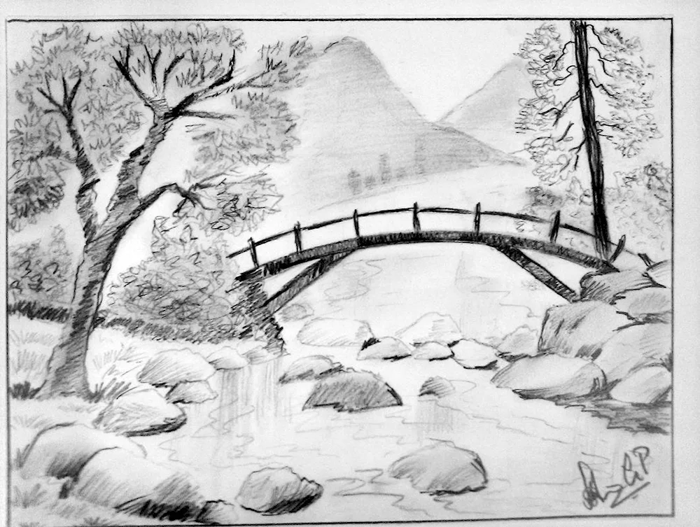 Landscape sketches