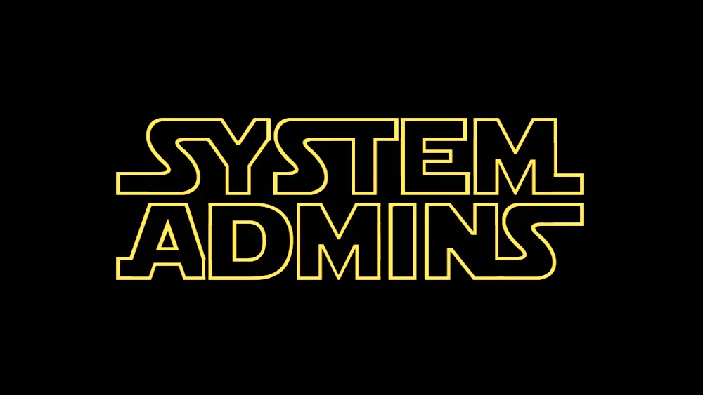 Sysadmin background