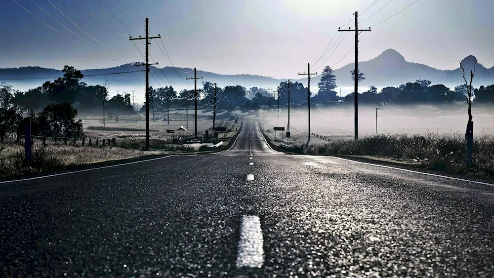 Desktop wallpaper road