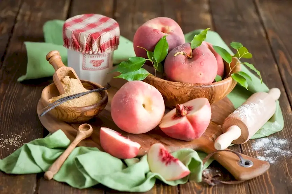 Fruit in a vase with fruit