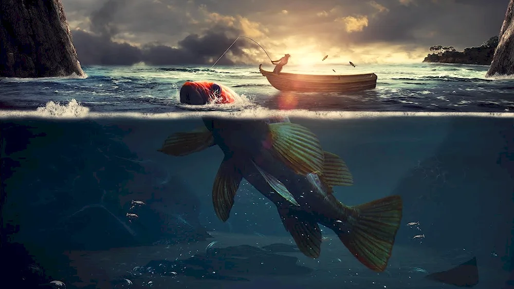 Fishing nature