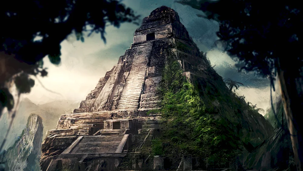 Lost city of the Maya pyramids