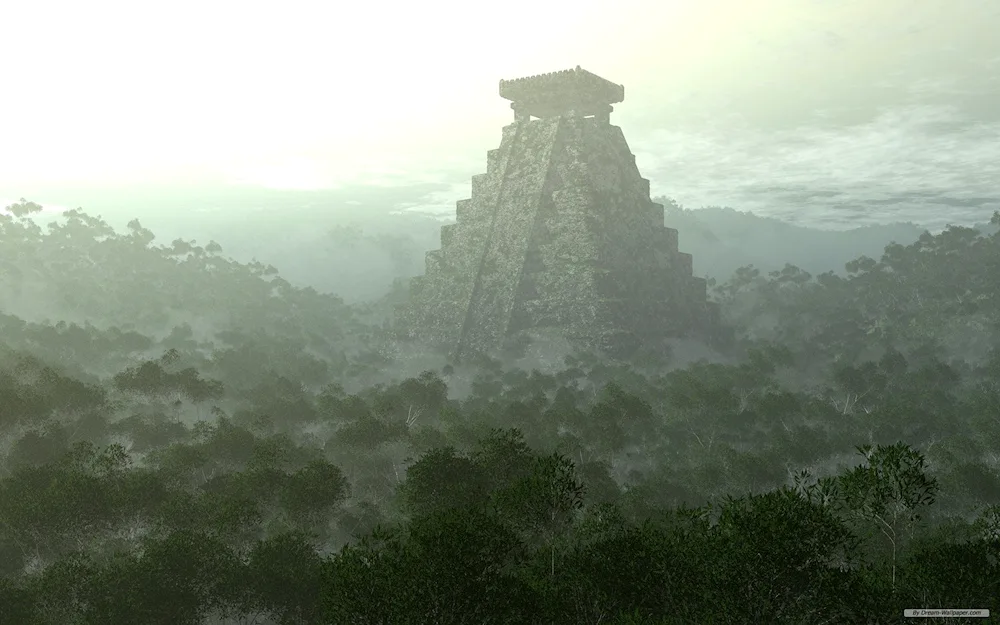 Lost city of the Maya pyramids