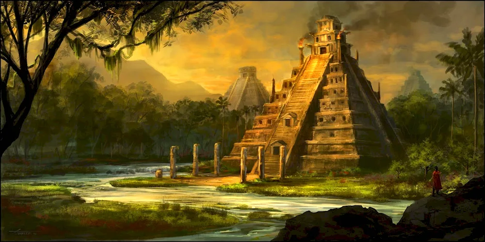 Lost City of Maya Pyramids Aztecs