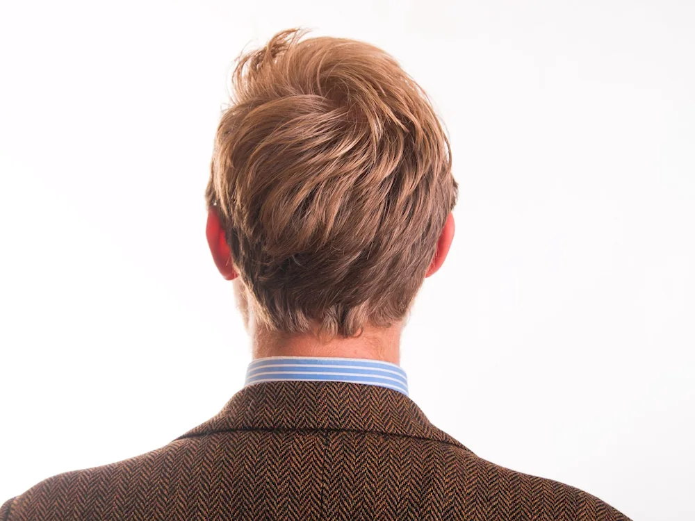 Boy's nape