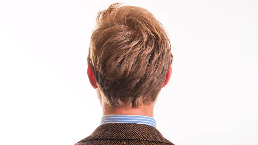 Boy's nape