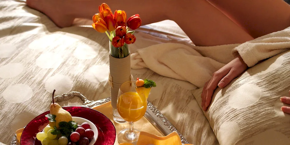 Breakfast in bed