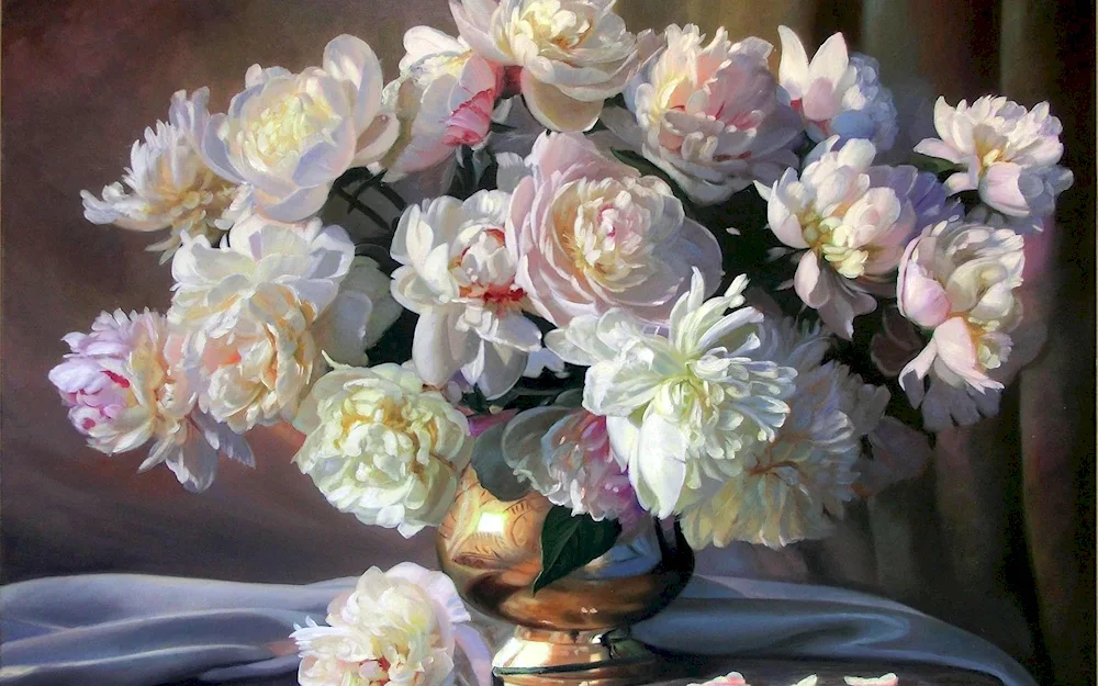 Peonies of Zbigniew Kopania