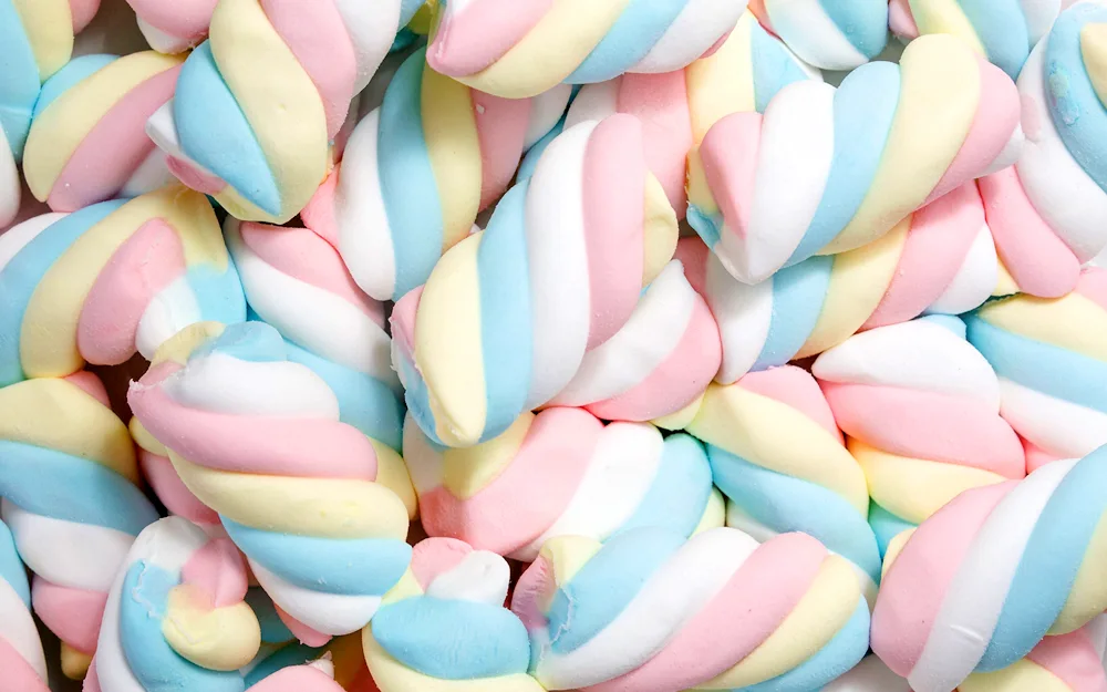 Coloured candy
