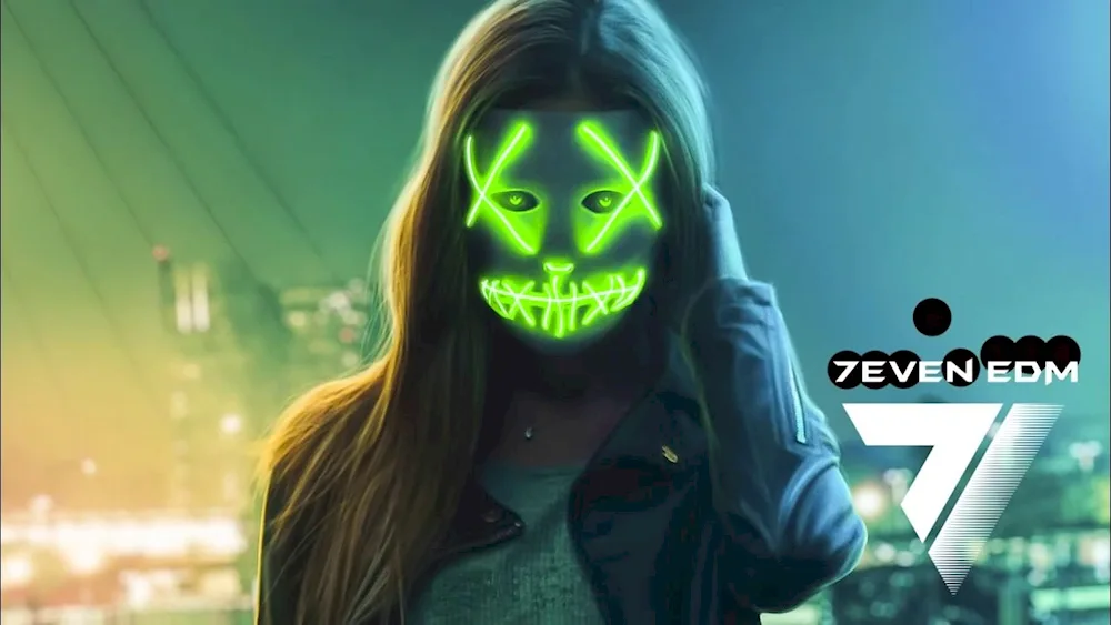 Neon mask