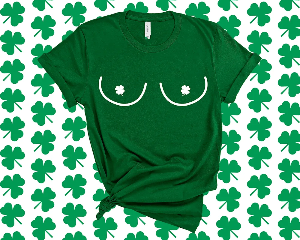 Girl in green t-shirt