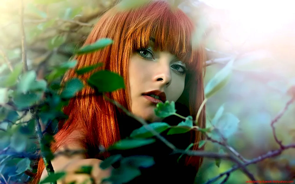 Green-eyed girls
