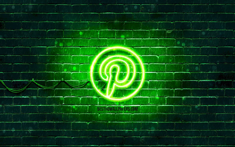 Green neon wallpaper