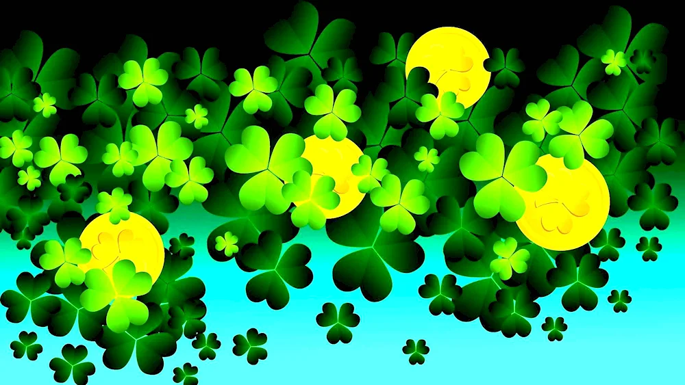 Four-leaf Clover for luck