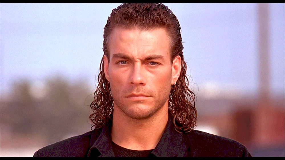 Jan Van Damme hard mullet