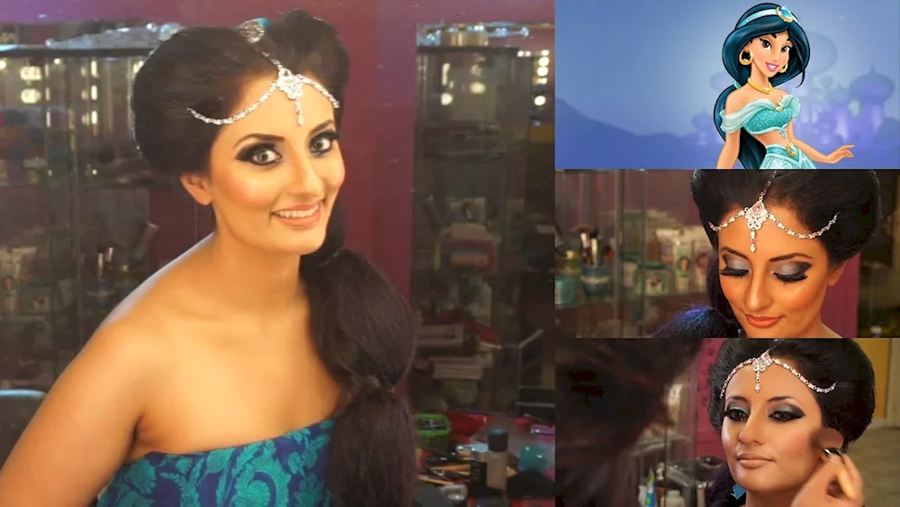 Jasmine alladin makeup