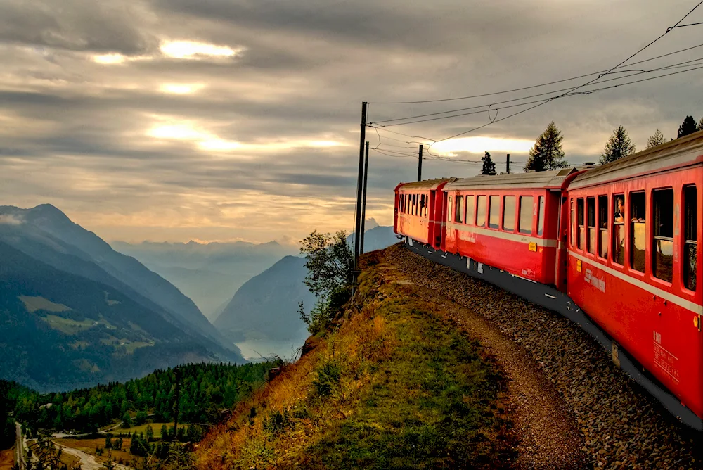 Railway in Switzerland