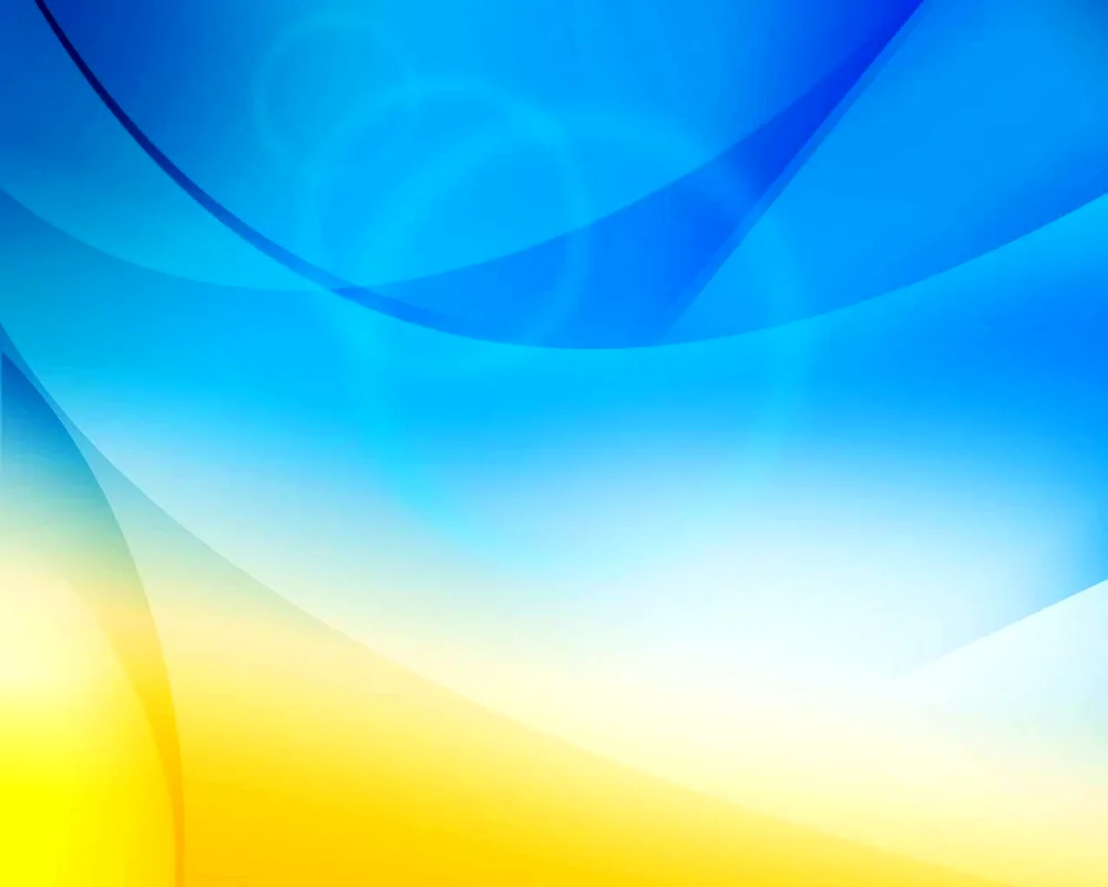 Yellow blue background