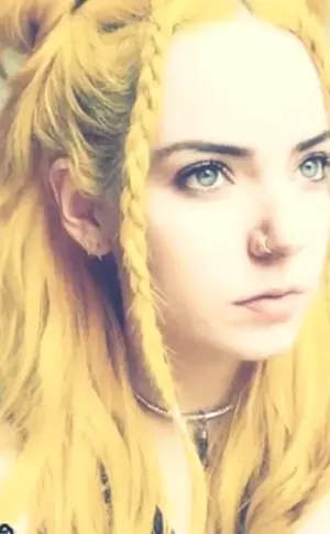 Yellow hair