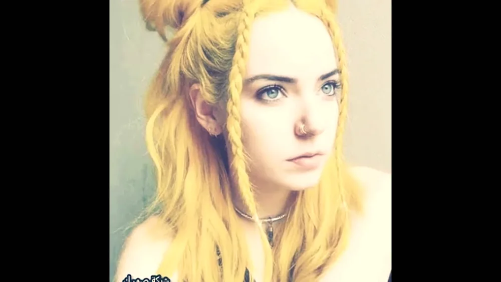 Yellow hair