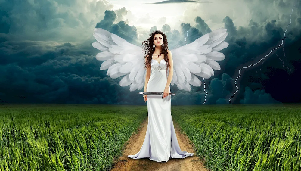 Woman angel