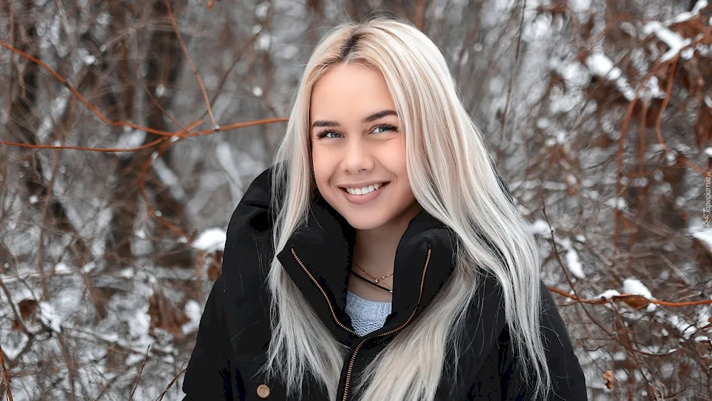 Blonde woman