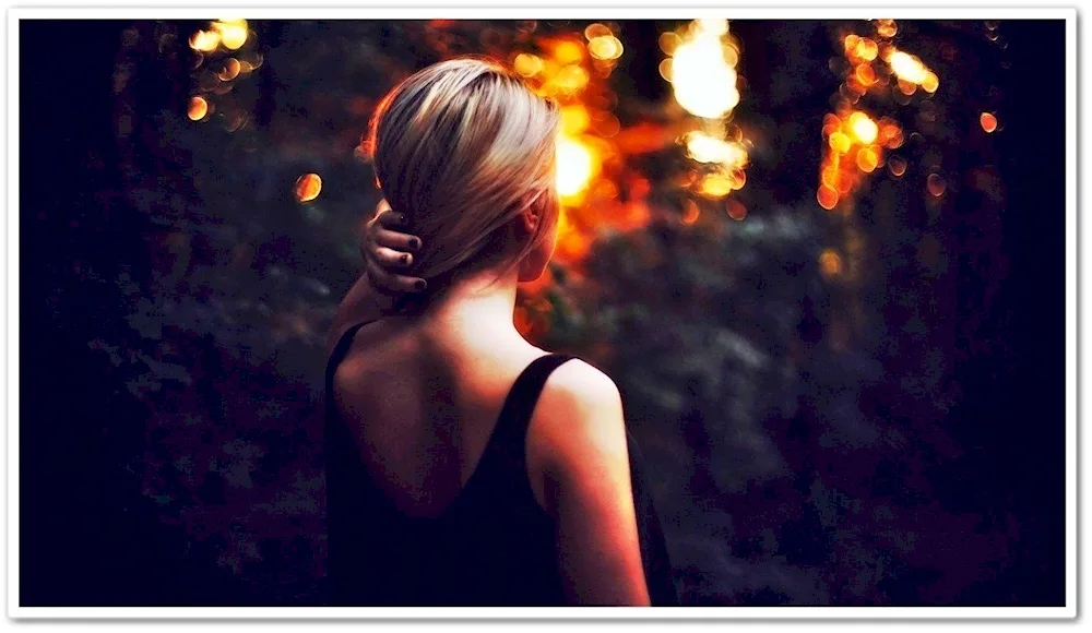 Woman from back