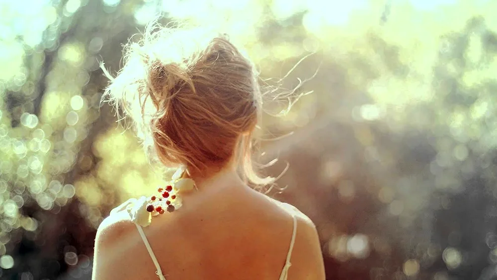Woman from back