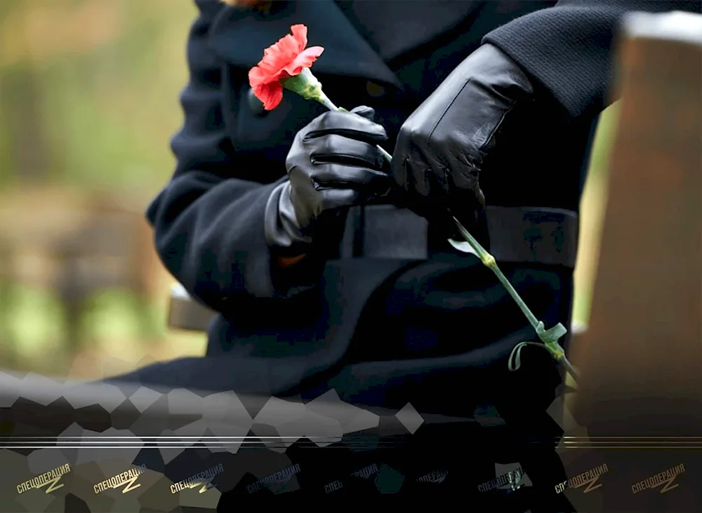 Red fabric for engraving on the monument black background