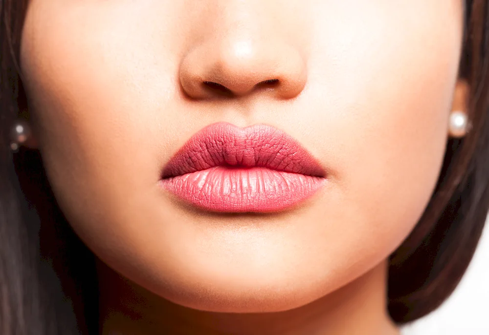 Beautiful female lips