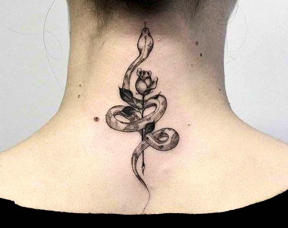 Snake tattoo