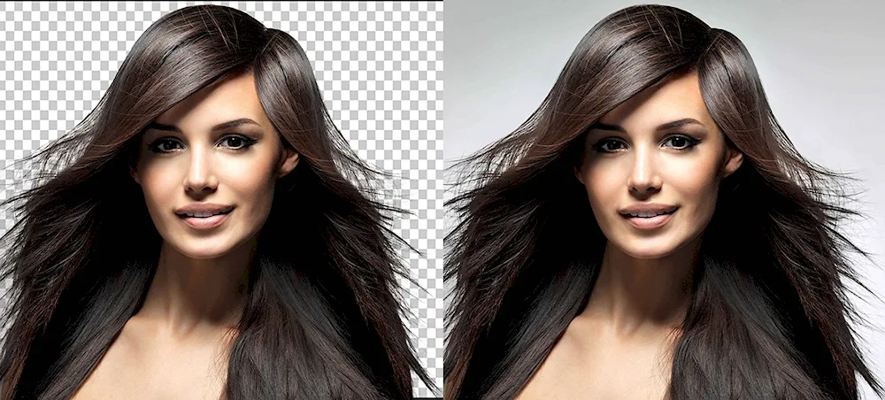 Brown hair