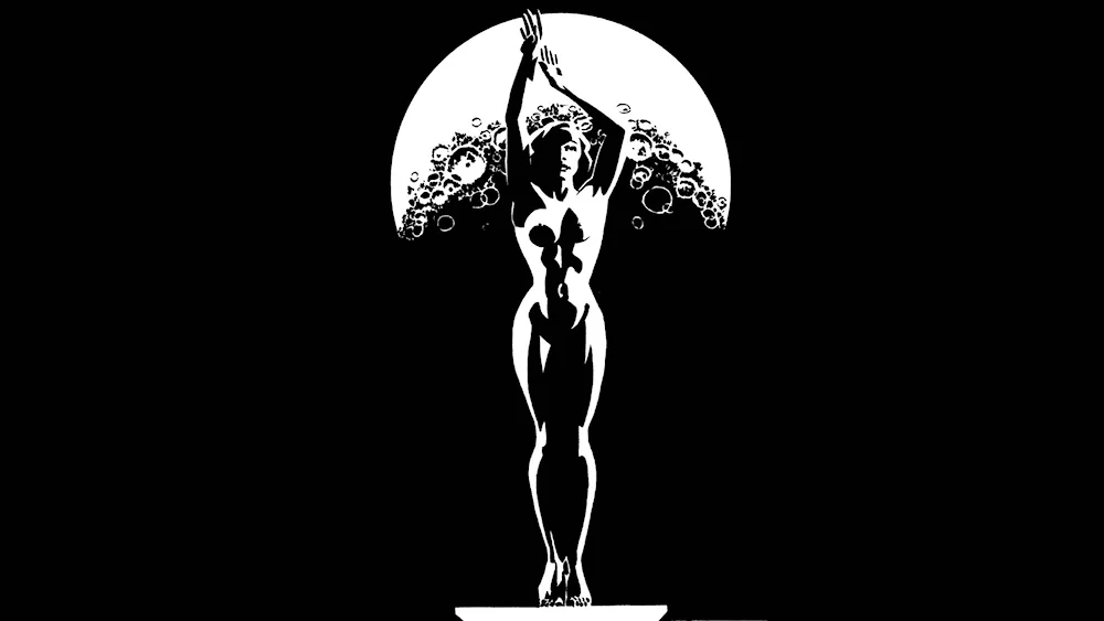 Beautiful drawings on black background