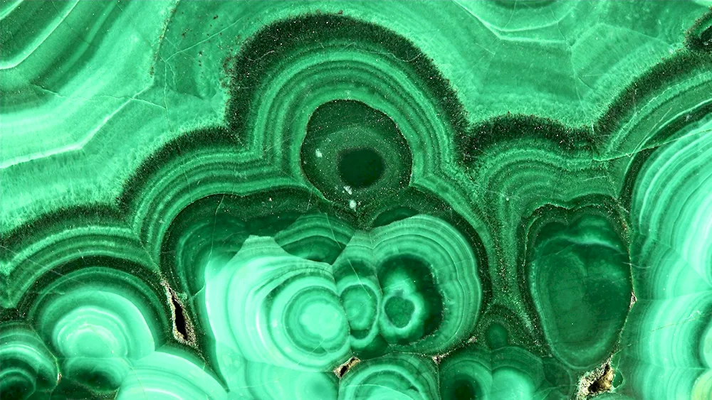 Malachite emerald colour fractal