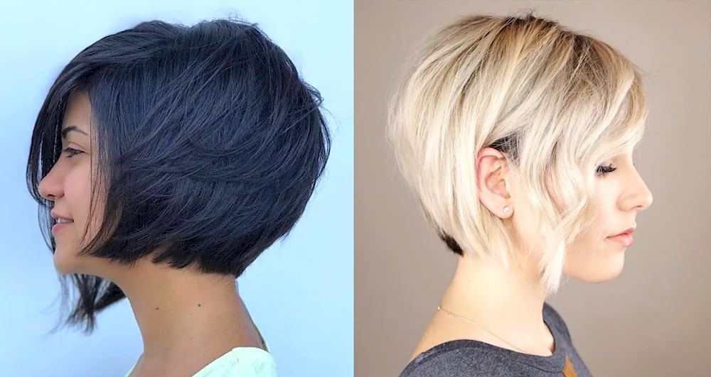 Liquid bob haircut