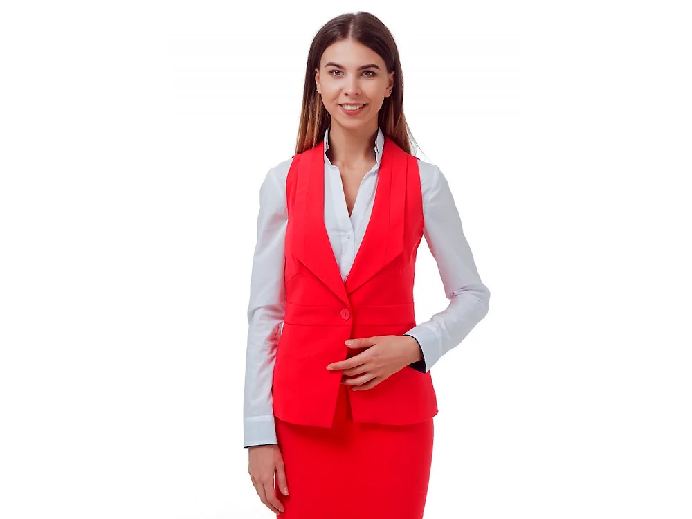 Suit women's classic vest