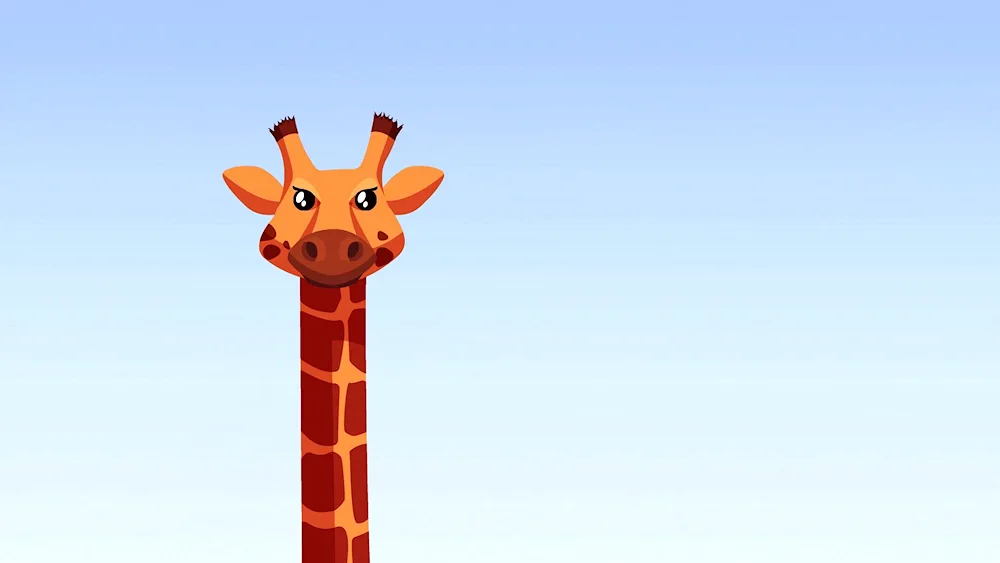 Giraffe cartoon